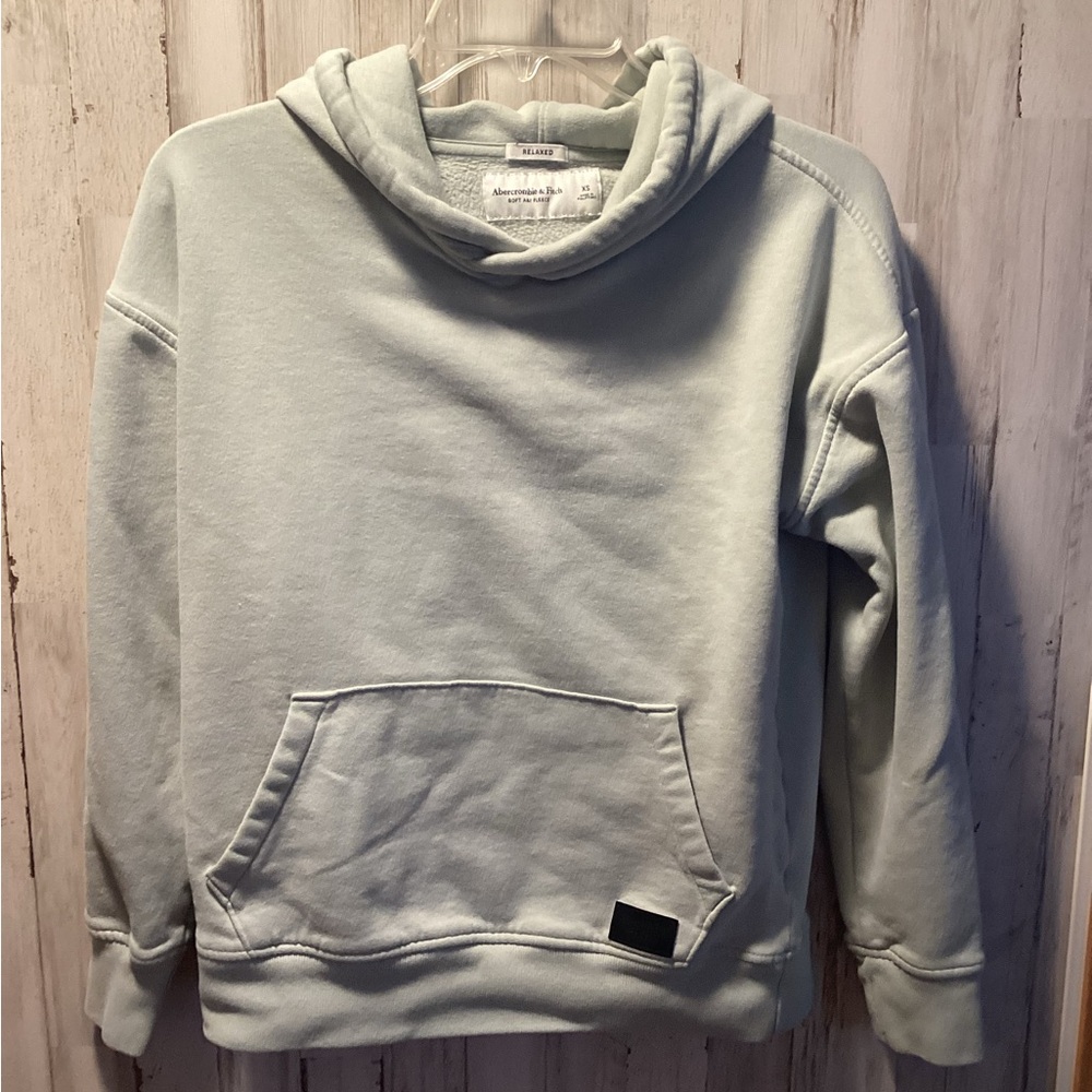 Men's Light Gray Hoodie Sweater